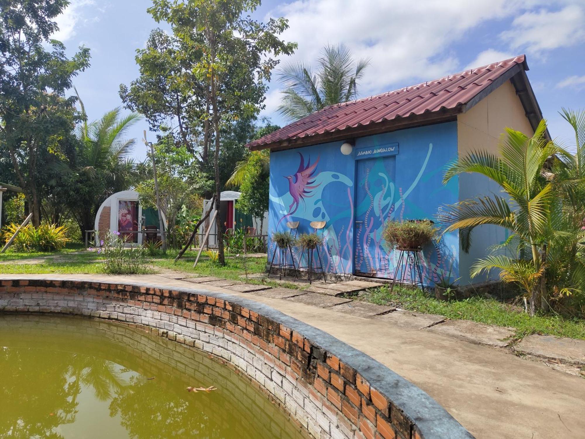 The Bear Bungalow Kampot Exterior photo